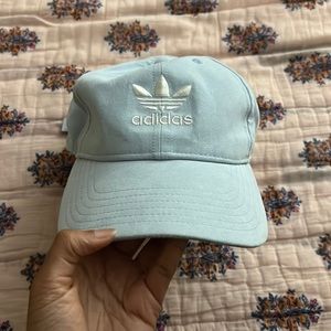 Baby blue adidas hat
